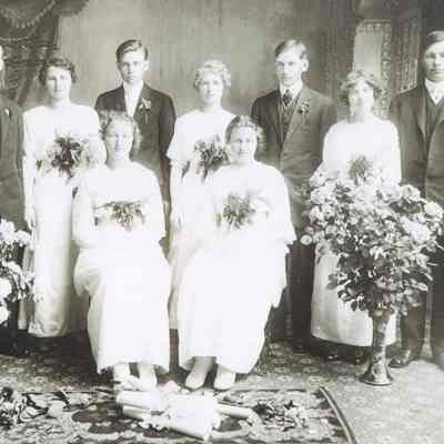 Hatton High School 1914 Class list & photo
