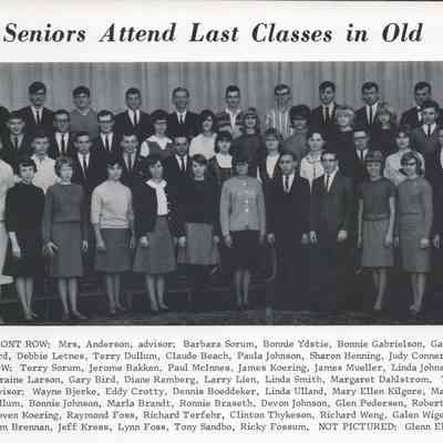 Hillsboro High School: 1966 Yearbook Senior Class photo