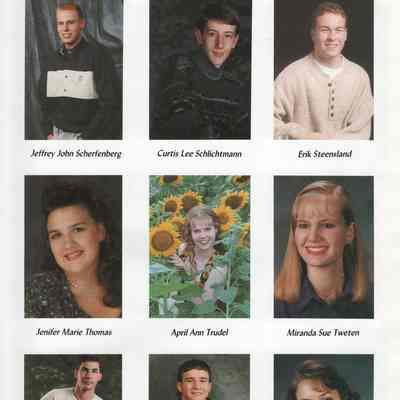 Hillsboro High School 1996 Yearbook: Class of 1996 Senior photographs on page 13