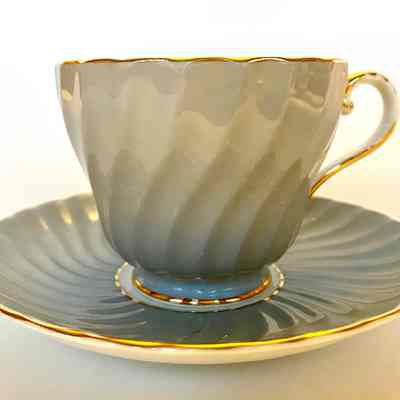 Cup and Saucer - Donated by Laura (Mrs. Clifford) Gunderson