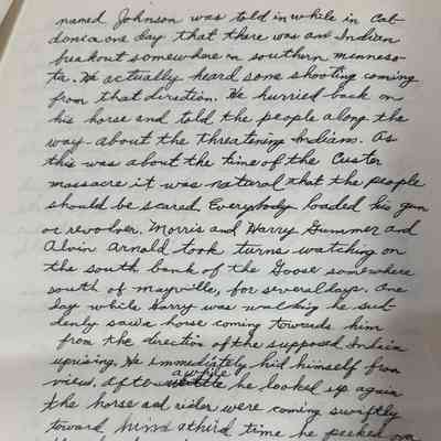 1928 Harry A Gummer interview by Joe Paulson: Page 7