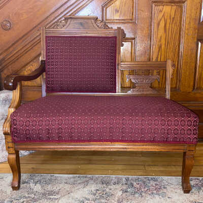 Settee & Two Side Chairs