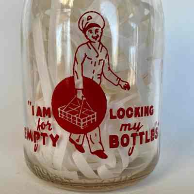 1 Quart Guernsey Dairy Milk Bottle