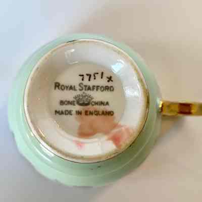 Cup and Saucer - Donated in memory of Esther (Mrs. Morris) Larson