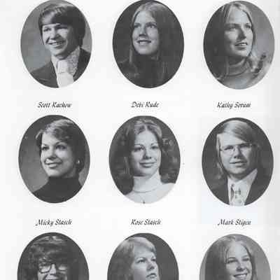 Hillsboro High School 1975 Yearbook: Class of 1975 Senior photographs on page 72