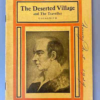 The Deserted Village and the Traveller