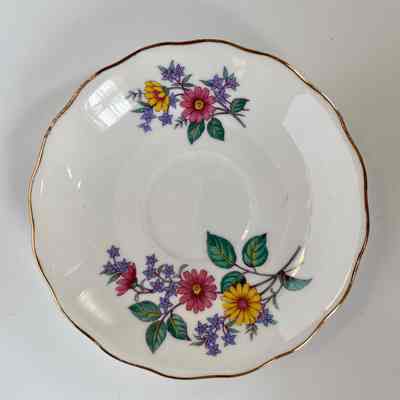 Cup and Saucer - Donated by Verle (Mrs. Clyde) Muir