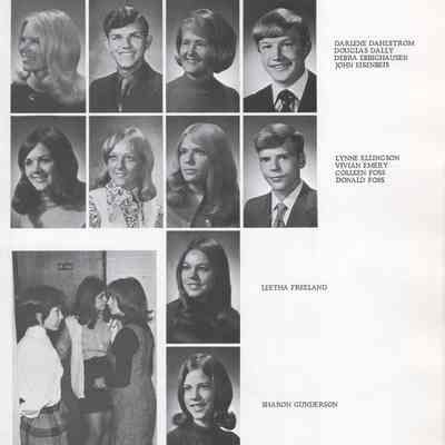 Hillsboro High School 1971 Yearbook: Class of 1971 Senior photographs on page 57