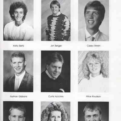 Hillsboro High School 1989 Yearbook: Class of 1989 Senior photographs on page 23
