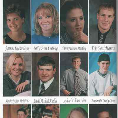 Hillsboro High School 2000 Yearbook: Class of 2000 Senior photographs, page 3