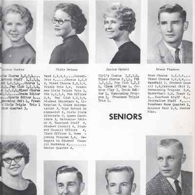 Hatton High School 1961 Yearbook: Class of 1961 Senior photographs, page 4