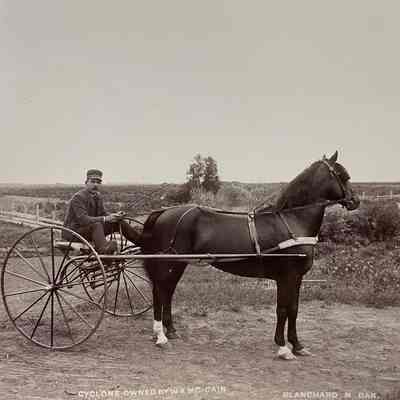 Cyclone - owned by W. A. McCain, Blanchard, ND