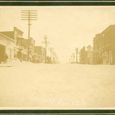 Hillsboro Street Scene in Winter