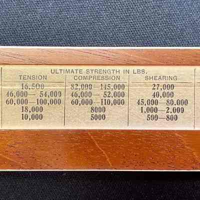 Slide Ruler and Leather Case
