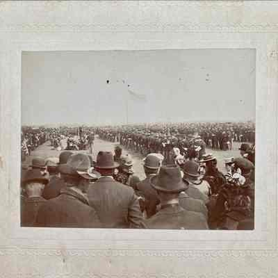 First ND National Guard Volunteers in Fargo - Photo date: 15 May 1898
