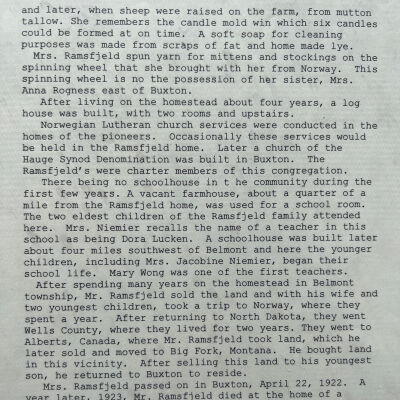 Page two of two