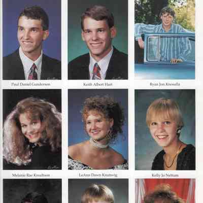 Central Valley High School 1995 Yearbook: Senior photos, page 19