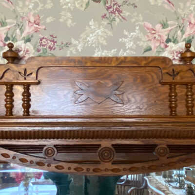 Burled Wood Sideboard