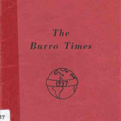 Hillsboro High School 1937 Yearbook