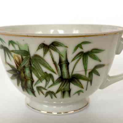 Cup and Saucer - Donated by Pearl (Mrs. Earl) Halvorson