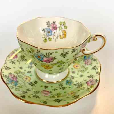 Cup and Saucer - Donated by Elise Foogman (Mrs. Harry) Tonn