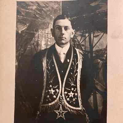 Unidentified Photo given with book of an Odd Fellow Member