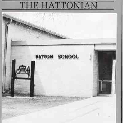 Hatton High School: 1985 Yearbook title page