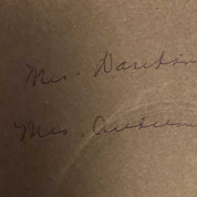 Mrs. Davidson & Harold, and Mrs. Anderson & Silas