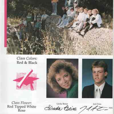 Hatton High School 1990 Yearbook: Senior photos, page 16A