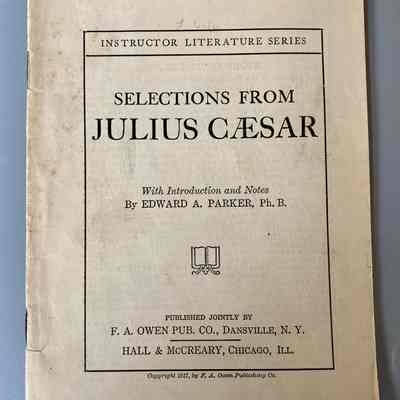 Selections from Julius Ceasar
