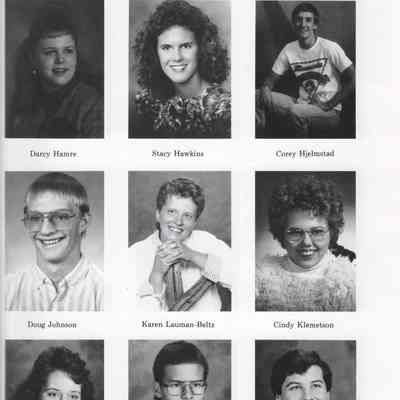 Hillsboro High School 1990 Yearbook: Class of 1990 Senior photographs on page 23