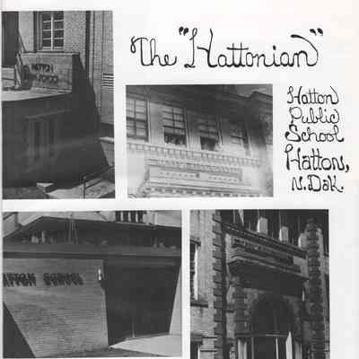 Hatton High School: 1975 Yearbook contents page