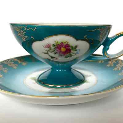 Cup and Saucer - Donated by Shirley (Mrs. Duane) Nysveen