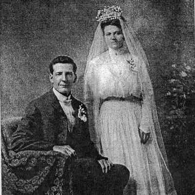 Beitz family: Joseph and Mary (Schreiner) Beitz, residents of Herberg Township, Traill County, North Dakota