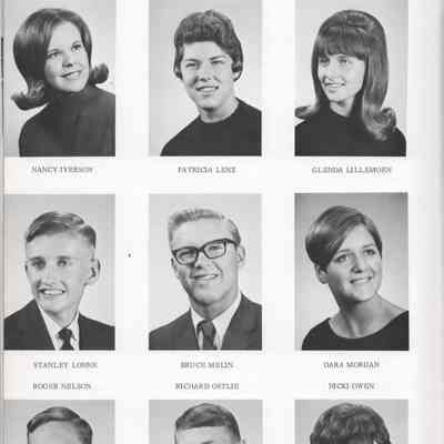 Hatton High School 1969 Yearbook: Class of 1969 Senior photographs, page 3