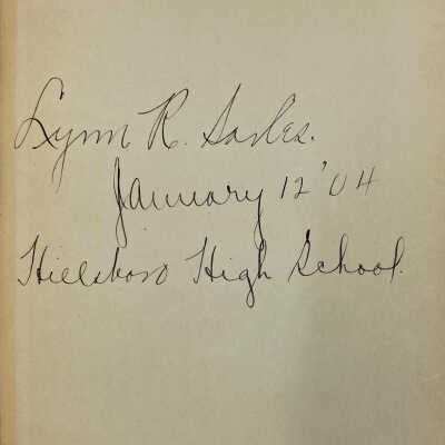 Inscription page