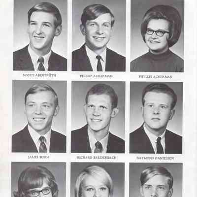 Central Valley High School 1970 Yearbook: Senior photos, page 12