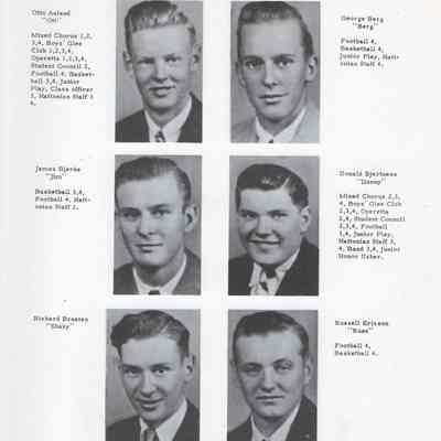 Hatton High School 1948 Yearbook: Class of 1948 Senior photographs, page 1