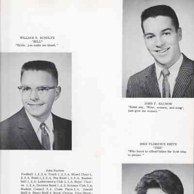 Hillsboro High School 1960 Yearbook: Class of 1960 Senior photographs, page 21