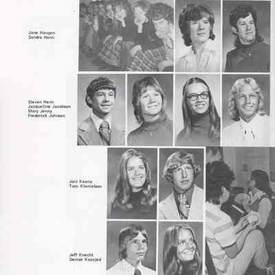 Hillsboro High School 1974 Yearbook: Class of 1974 Senior photographs on page 58