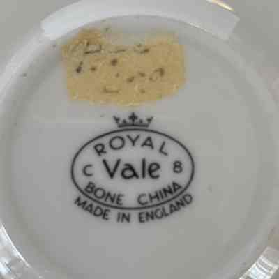 Cup and Saucer - Donated by Verle (Mrs. Clyde) Muir