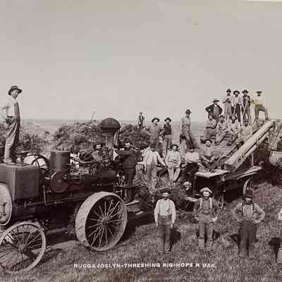Rugg & Joslyn - Threshing Rig - Hope, ND