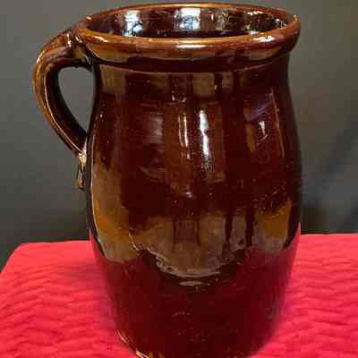 Stoneware Pitcher