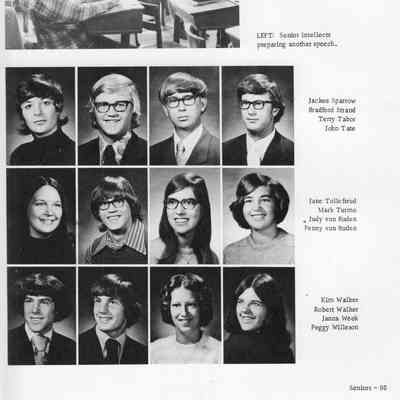 MayPort High School 1974 Yearbook: Senior photos, page 95