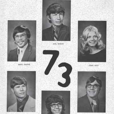 Hatton High School 1973 Yearbook: Class of 1973 Senior photographs on page 55