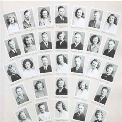 Hatton High School 1946 Class photo