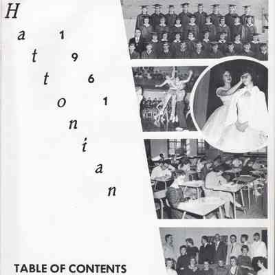 Hatton High School: 1961 Yearbook title page