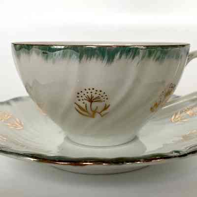 Cup and Saucer - Donated by Cele (Mrs. Ed) Baumgartner