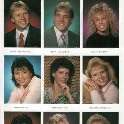 Central Valley High School 1989 Yearbook: Senior photos, page 19