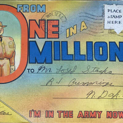 Military Mail sent to Lloyd Staska